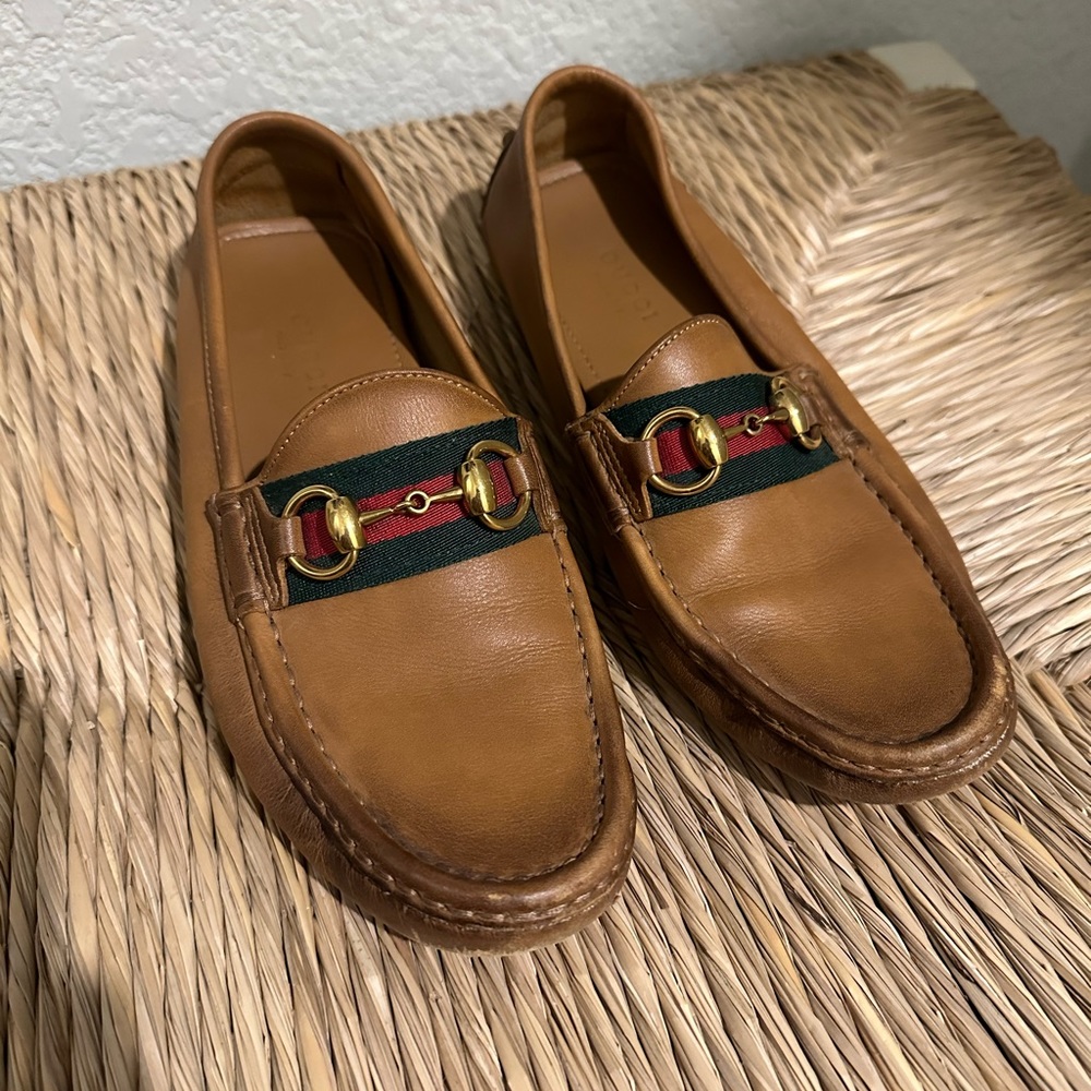 Gucci Damo Driver Loafers